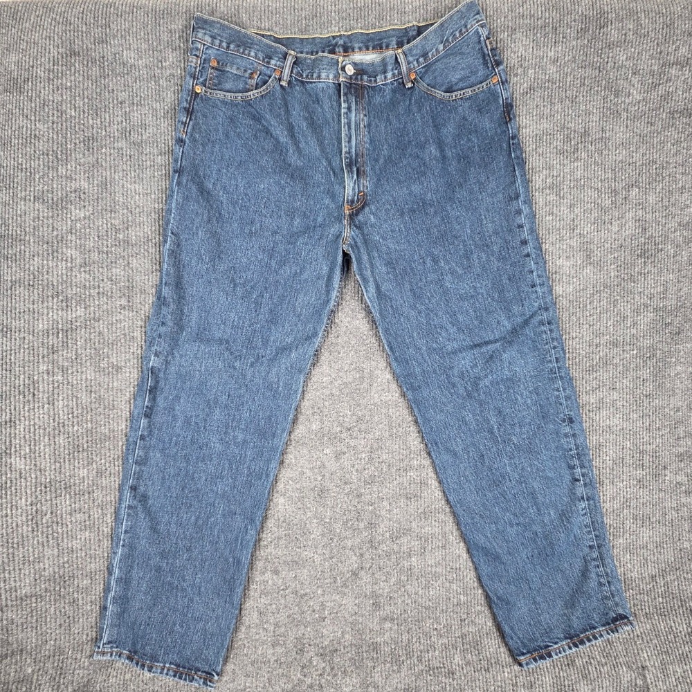 Levi Strauss 550 Relaxed Fit Jeans Mens W44 L34 Blue‎ Denim Straight Leg